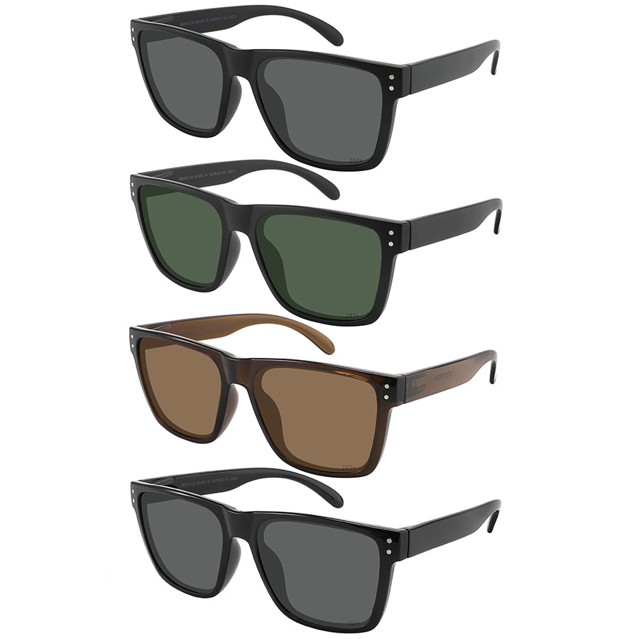 BIG AND TALL SAFETY Z87+ SQUARE SUNGLASS WHOLESALE BG541128/SD