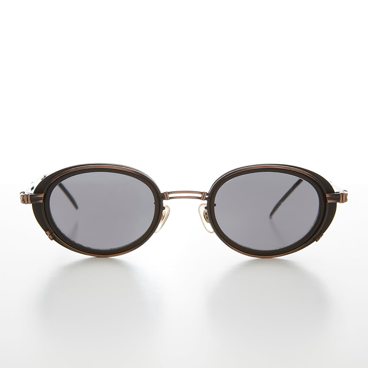 Cyber Goth Oval Vintage Sunglass - Fusion