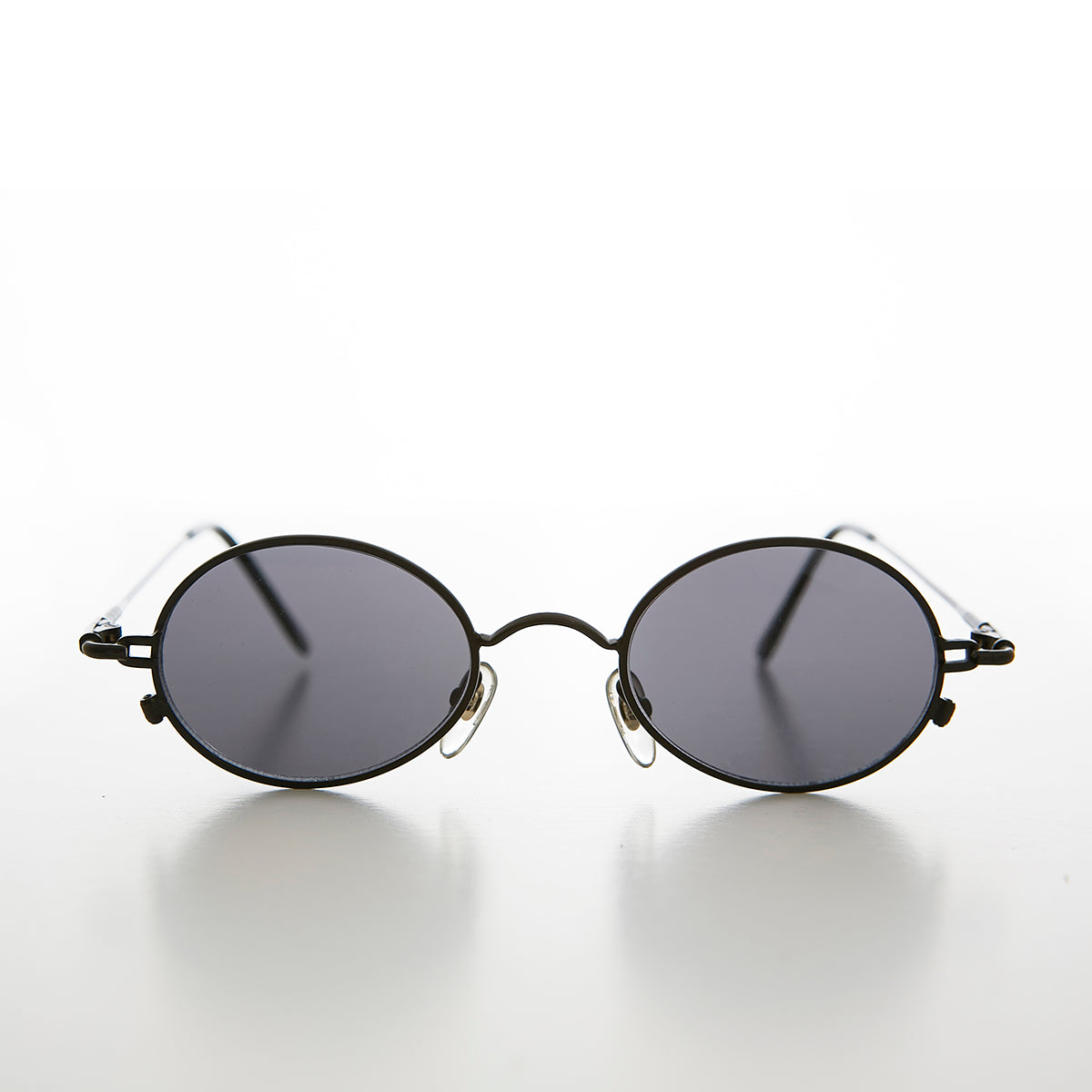 Oval Metal Spectacles 90s Vintage Sunglasses - Greco