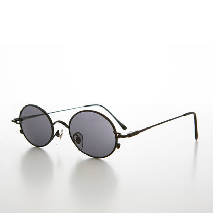 Oval Metal Spectacles 90s Vintage Sunglasses - Greco