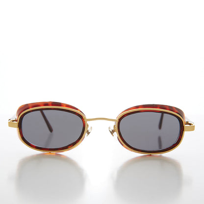 Small Goggle Side Shield 90s Vintage Sunglass - Mythic