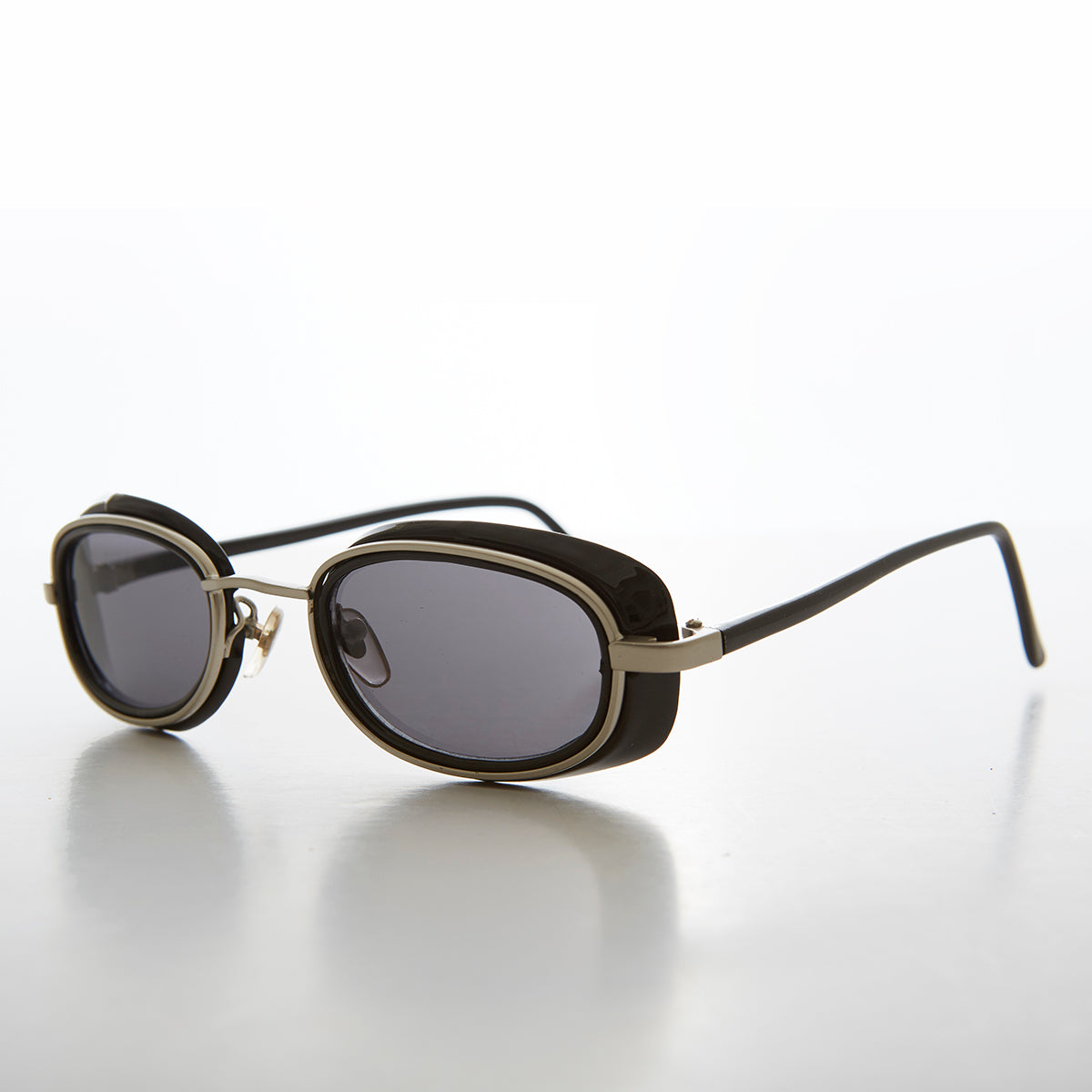 Small Goggle Side Shield 90s Vintage Sunglass - Mythic