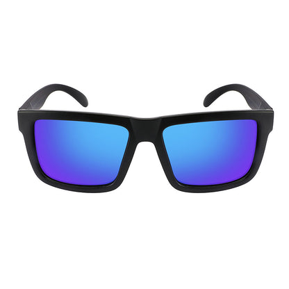 BIG AND TALL POLARIZED COLOR MIRROR SQUARE SUNGLASS WHOLESALE BG541129/PRV