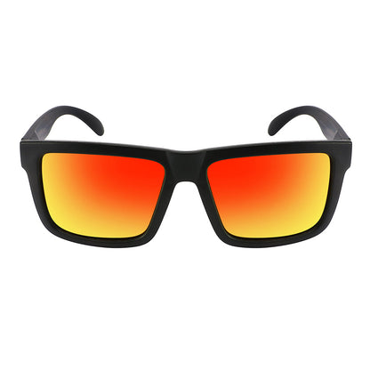 BIG AND TALL POLARIZED COLOR MIRROR SQUARE SUNGLASS WHOLESALE BG541129/PRV